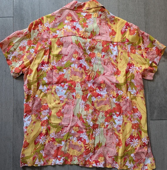 Big Bud Press Pantry Button-up Shirt Spring Rapture Size XS - Picture 8 of 11